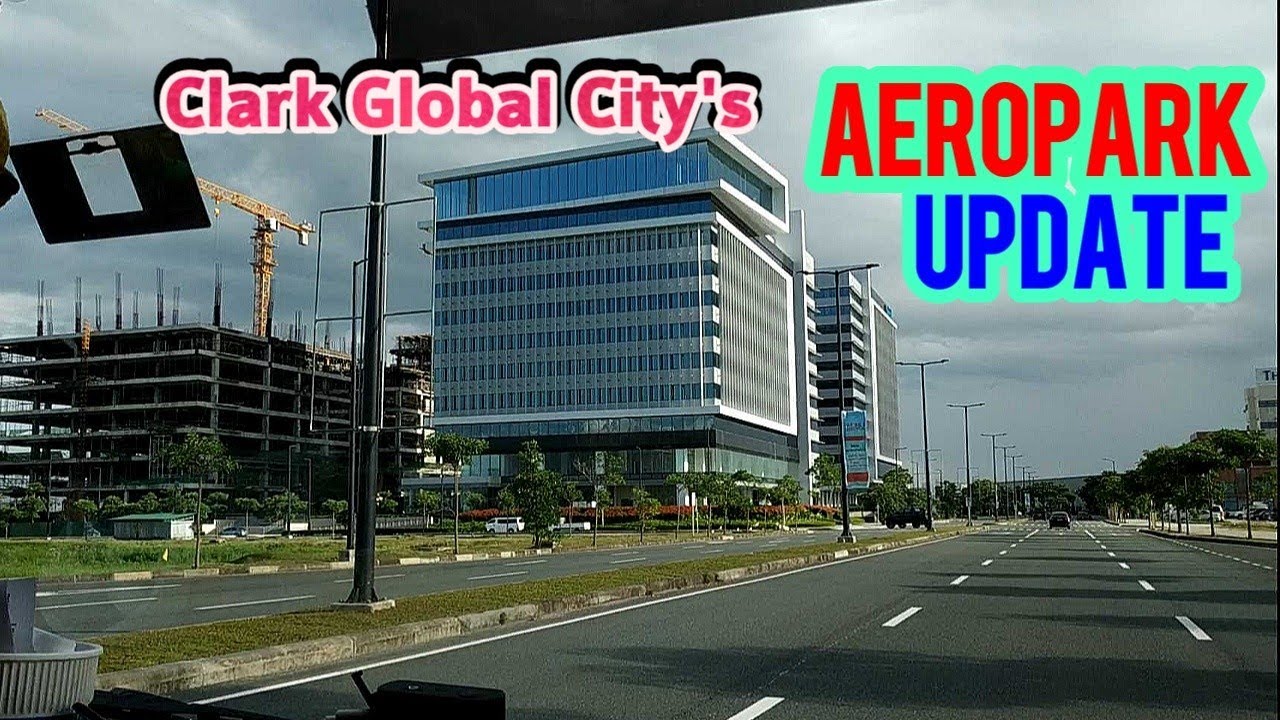 Clark Global City's Aeropark Update a simple drivetru view YouTube