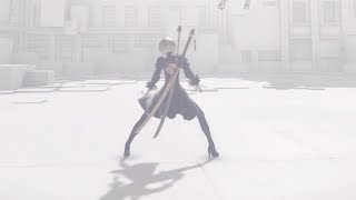 【NieR:Automata】2B 両手武器 モーション集 Move Set 【Double Weapon】