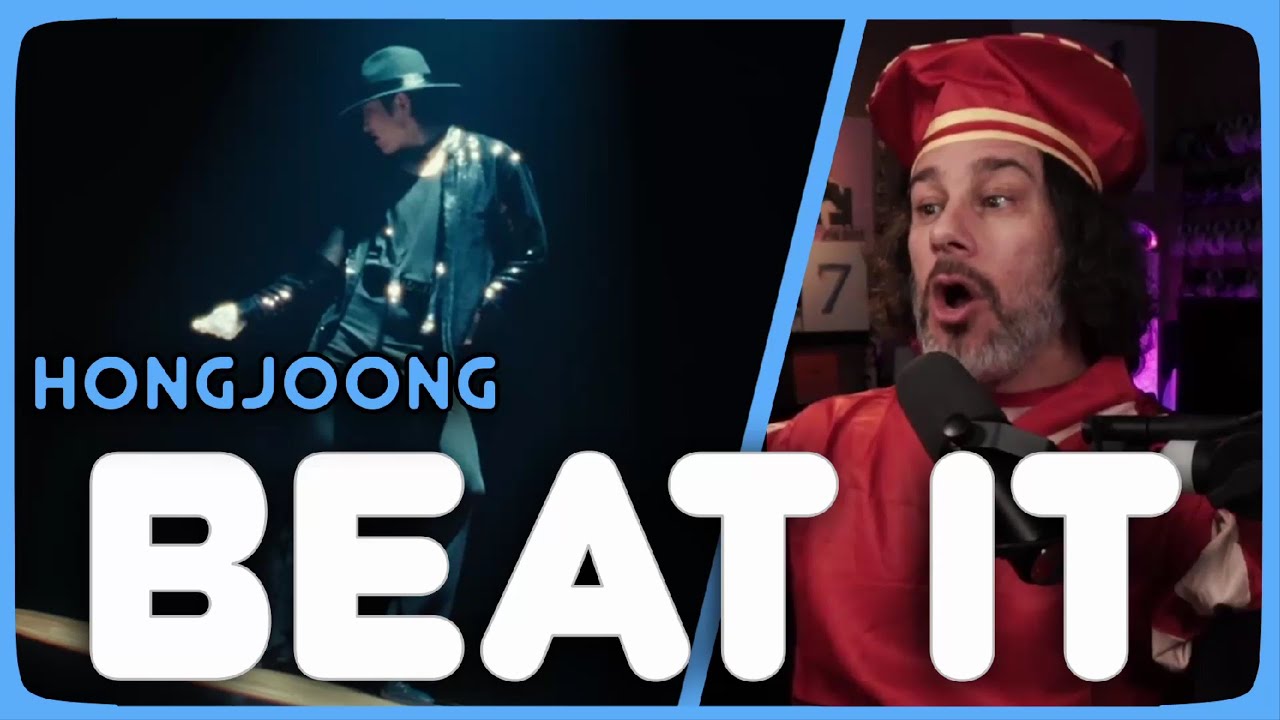 Реакция режиссера - ATEEZ (HONGJOONG) - «Beat It» (обложка)