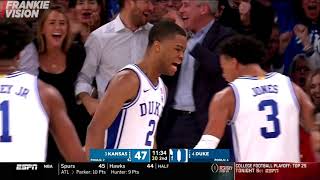 Duke vs Kansas | Full Game Highlights | 11.5.19