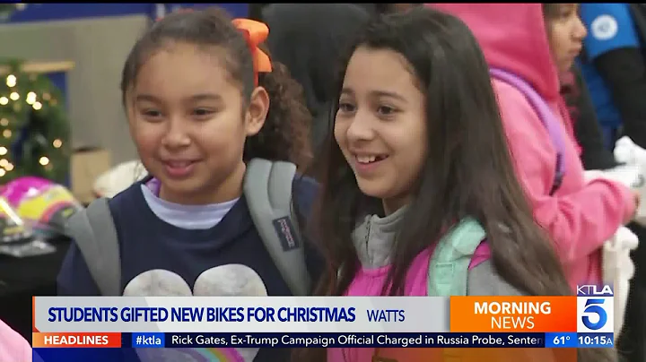 Entrepreneur Sponsors Christmas Bike Giveaway for 50 Students in Watts and Inglewood