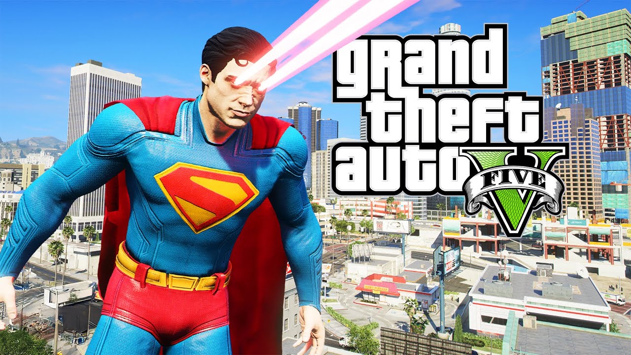 CE MOD SUPERMAN s’est AMÉLIORÉ ! (GTA 5)