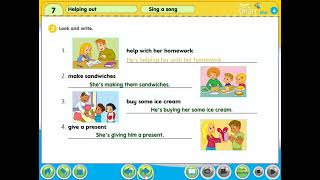 GET SMART 4 UNIT 7 HELPING OUT - PAGE 59 WORKBOOK