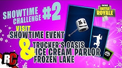 fortnite showtime day 2 showtime venue dance at trucker s oasis ice cream parlor frozen lake duration 1 45 - fortnite frozen lake ice cream parlor