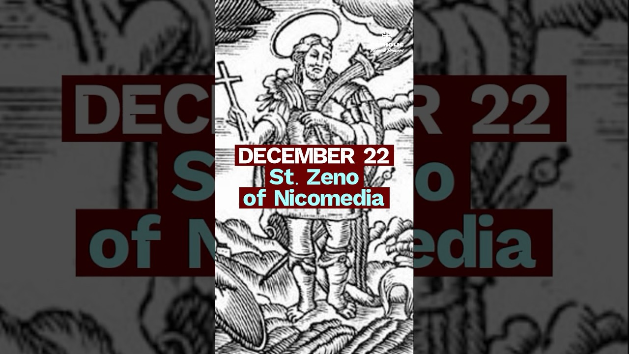 The Soldier Who Defied an Emperor | St. Zeno of Nicomedia (Dec 22)