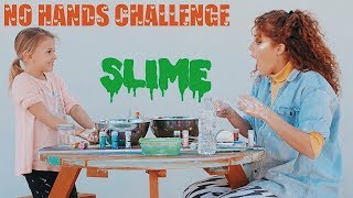 NO HANDS SLIME CHALLENGE FT  SKYLYNN GRIER ♡ Mahogany LOX