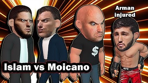 Arman injured - Makhachev vs Moicano new main event