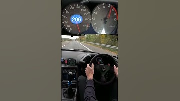 Nissan Skyline(1000hp) Full Throttle On Highway