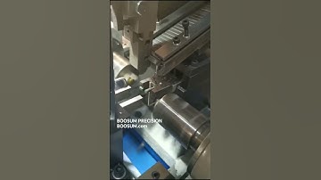 Square bar automatic double-head chamfering machine #automaticmachine