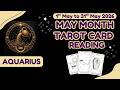 Aquarius Tarot Prediction | 1st  to 31st May 2026 | क्या होगा इस महीने? #monthlyhoroscope