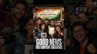 GOOD NEWS For Content Creators 😍 #shorts