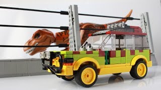 Lego Ford Explorer from Jurassic Park MOC