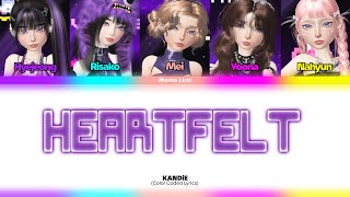 KANDiE (캔디) - Heartfelt (Color Coded Lyrics + Line Distribution)