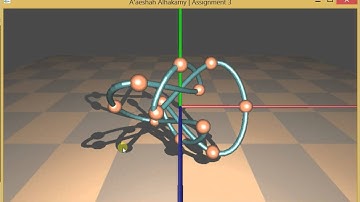 Interactive Natural Cubic Spline in 3D Demo