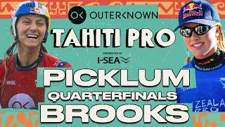 Erin Brooks vs Molly Picklum Outerknown Tahiti Pro presented By I-SEA 2026 - Quarterfinals