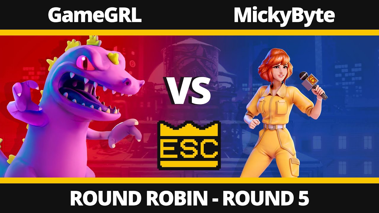 NASB @ ESC 7 - Round 5 - GameGRL (Reptar) Vs. MickyByte (April O'Neil) - EU Tournament