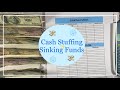 CASH STUFFING SINKING FUNDS | JANUARY 2022 | BUDGET WITH ME | DIY CASH TRAY | A6 CASH ENVELOPES