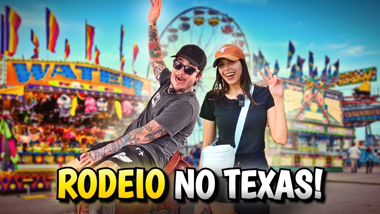Nossa Primeira Vez no RODEIO no Texas!