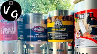 Weber Chimney Starter VS Pit Boss Chimney Starter, Char Griller and Kingsford Chimney Starter