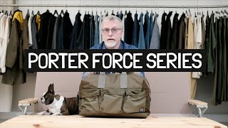 PORTER Force Series Presentation | Military-Inspired Everyday Bags Made in Japan