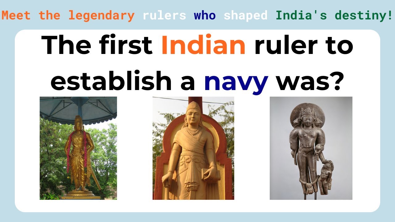 TOP20 GREATEST INDIAN KINGS & EMPERORS | LEGENDS WHO RULED INDIA’S HISTORY–RIDDLES CHALLENGE INSIDE!