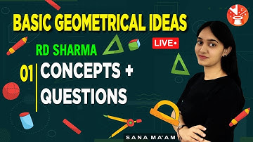 Basic Geometrical Ideas - 1 | RD Sharma Questions | Concepts + Questions | Class 6th Maths
