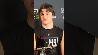 Ryan Roobroeck on his competitive nature #nhldraft