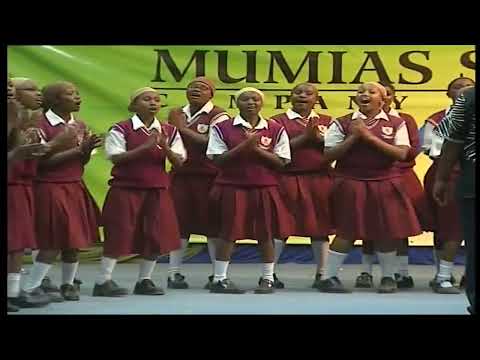 The Gathirimu Girls high school choir perfoming Mwendwa KK by Queen Jane at the KmF 2011 edition