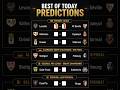 Can You Beat My Predictions Today?🔥⚽ BEST OF TODAY | Sevilla, Villarreal, Stuttgart, Fribourg, Braga