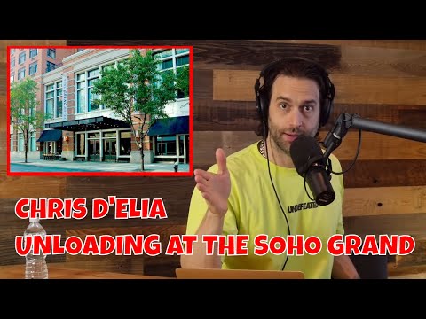Chris D'Elia - Unloading at the Soho Grand in New York City