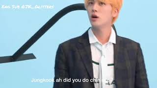 [ENG SUB] Come again! JK & Jin’s exercise time! 맏막 듀오 ㅋ