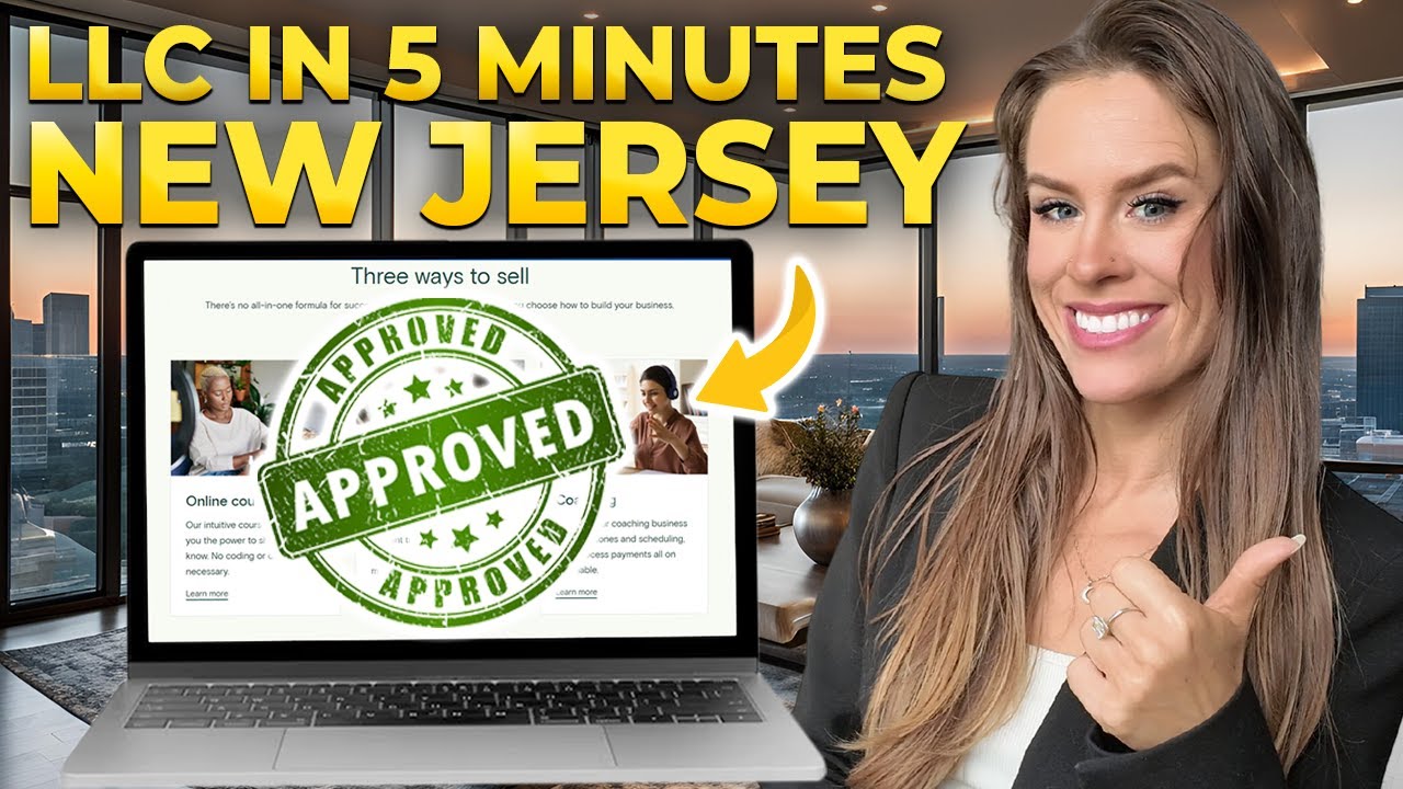 How To Open an LLC in New Jersey in 5 Minutes (2025 Guide)