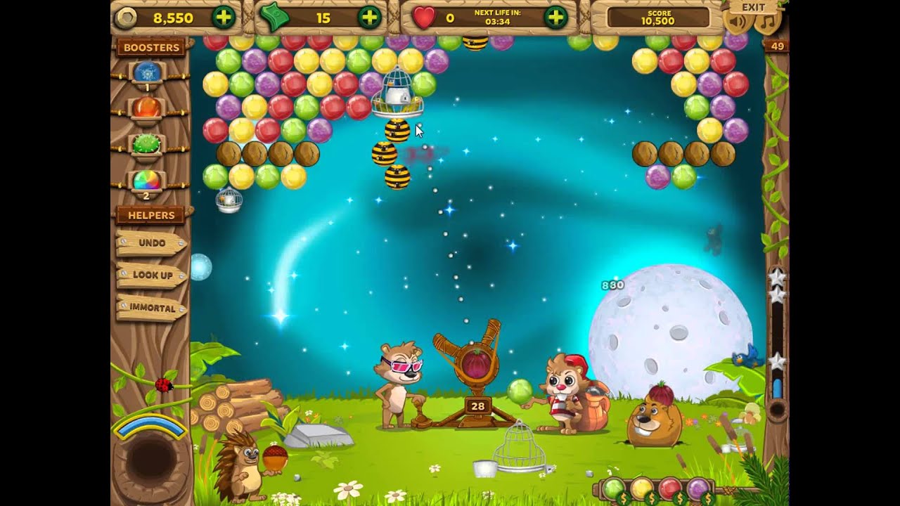 Bubble Land Level 49 Facebook Game YouTube