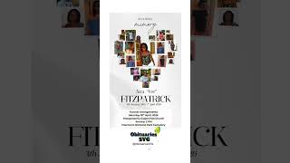 Ava FitzPatrick aka Vee | Funeral Announcement #ObituariesSVG #Obituaries #SVG Content