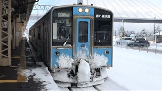 青い森鉄道　701系 3編成　青森駅