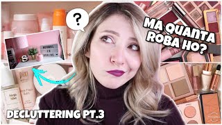 DECLUTTERING PALETTE E SKINCARE! Mi ha messo davvero in CRISI! SaraPinkBerry