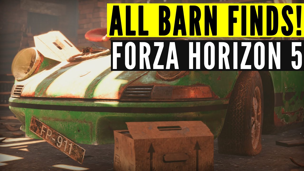 Forza Horizon 5 barn finds guide — All 14 locations