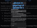 Uji Ke-3: Mistral AI Menyerah! ❌