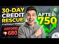 My 30-Day Credit Score Jump (680→750) That Actually Worked