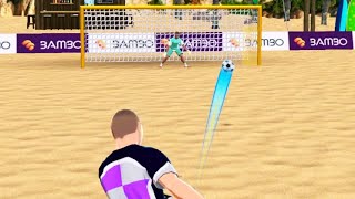 Shoot Goal Beach Soccer - Gameplay Walkthrough Part 2 (Android) screenshot 2