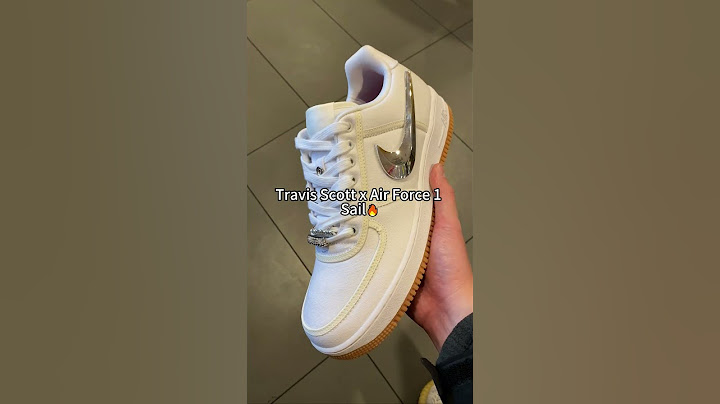 Travis Scott x Air Force 1 ‘Sail’ Bombline #shorts  #sneakers#airforce