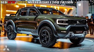 🚀Революция — выпущен новый обновленный дизайн Mitsubishi L200 Triton 2025 года!