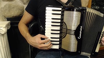 How to Play a 12 Bass Accordion - Lesson 10 - Alternating Bass in F Major - Barbara Polka