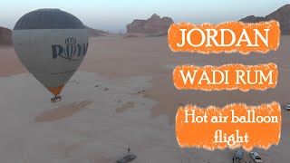 Jordan, Wadi Rum - Hot Air Balloon Flight (2023)🇯🇴