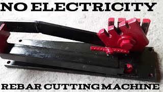 rod cutting tools | free energy | homemade rod cutter | how to make rebar cutting machine |