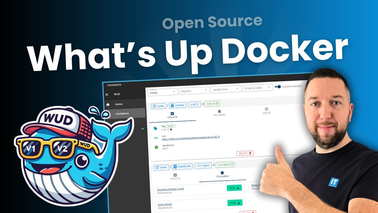 What's Up Docker : gardez vos conteneurs Docker à jour