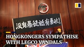 Hongkongers sympathise with legco ...