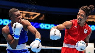 Sewonrets Okazawa (JPN) vs. Makan Traoré (FRA) IBA World Boxing Championships 2023 (71kg)