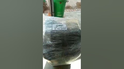 Sugarcane peeling machine packing video serial number 2101