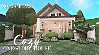 Roblox Bloxburg - No Gamepass Cozy One-Story House - Minami Oroi